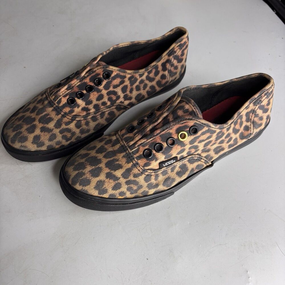 Vans Leopard Authentic Low Pro Unisex Shoes Sneakers VN000D04LPR1
